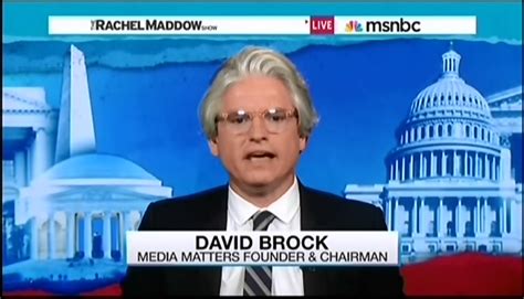 On MSNBC's Maddow, David Brock Highlights The New York Times Joining ...