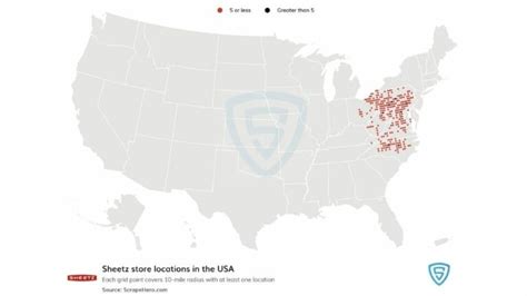 Sheetz locations map- Sheetz locations in the United States - World-Wire