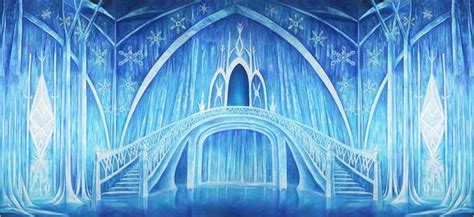 Frozen Castle Background