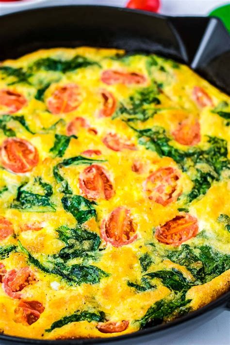 Spinach Frittata - Julie's Eats & Treats