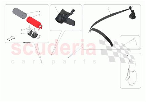 Other Interior Trim Accessories parts for Ferrari 488 Pista Spider USA ...