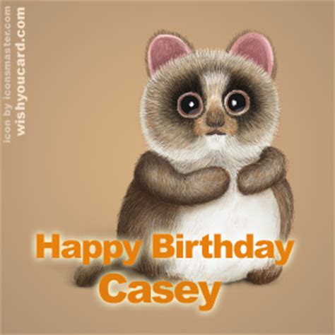 Happy Birthday Casey Free e-Cards