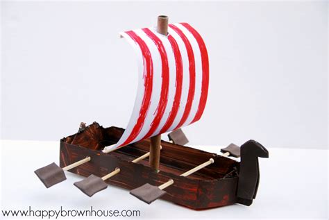 Viking Ship Craft for Kids