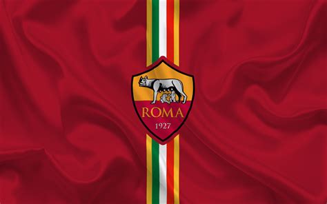 Download wallpapers Roma, football club, emblem of Roma, logo, Serie A ...