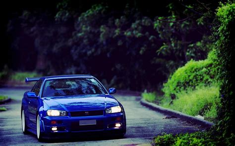 Nissan Skyline GTR R34 Wallpapers - Wallpaper Cave | Nissan skyline ...