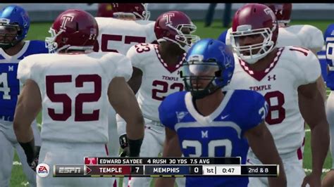 NCAA Football 2022-23 Week 5 - Temple Owls vs Memphis Tigers Roster Share - Win Big Sports