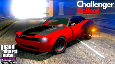 Challenger Hellcat GTA Online Bravado Gauntlet Hellfire Customization - YouTube