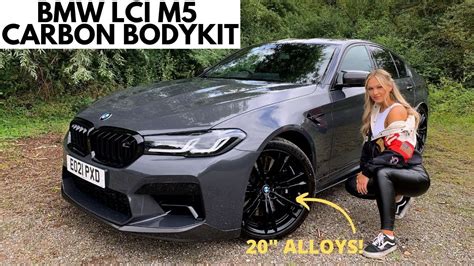 TRANSFORMING THE F90 LCI BMW M5 WITH A BODYKIT | CARBON FIBRE ...