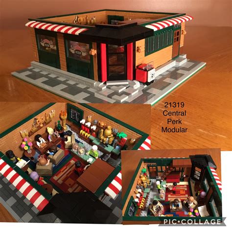 Central Perk 21319 as a modular (two sets). : r/lego