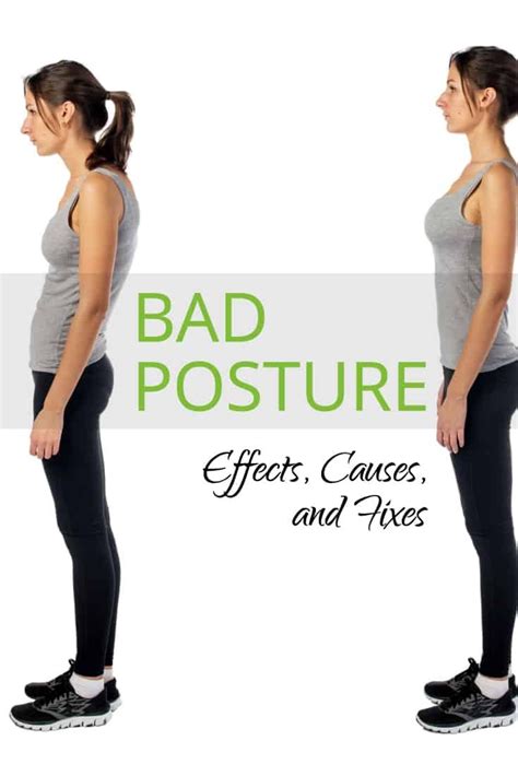 The effects of bad posture. What are the causes of poor posture? #bodywise #health #posture ...