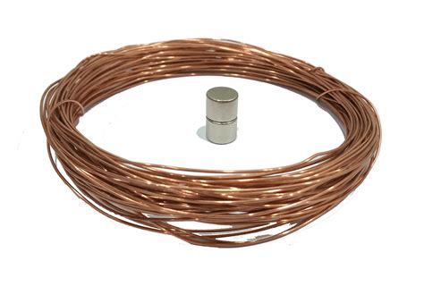 20 meter Copper wire and Neodymium Magnets for Train Experiment ...