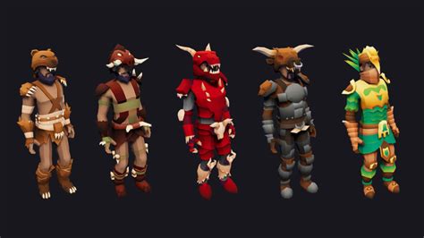 Low Poly RPG Characters Bundle