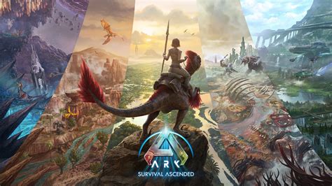 1920x1080xpk5x'z30dd Resolution ARK Survival Ascended 2023 Key Art 1080P Laptop Full HD ...