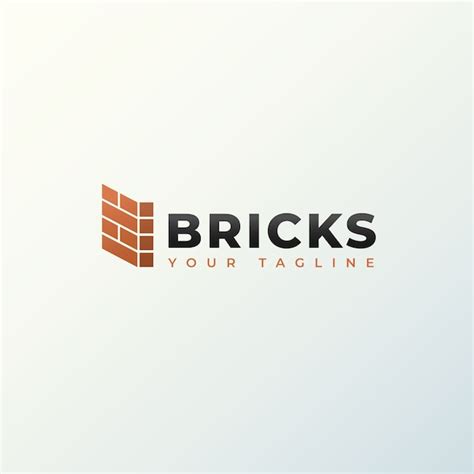 Free Vector | Brick logo template design