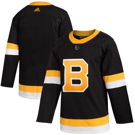 Men's Boston Bruins adidas Black Alternate - Authentic Team Jersey