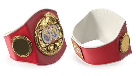 IBF Championship Belt Folded 3D Model $49 - .3ds .blend .c4d .fbx .max ...