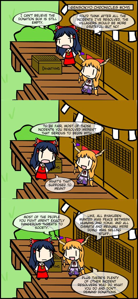 095: Meanwhile, at the Hakurei Shrine : r/touhou