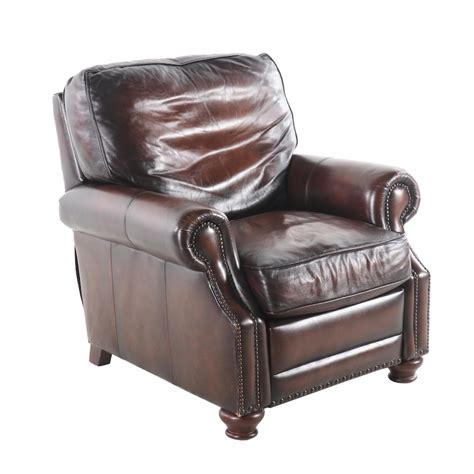 Contemporary Haverty's Leather Recliner | EBTH