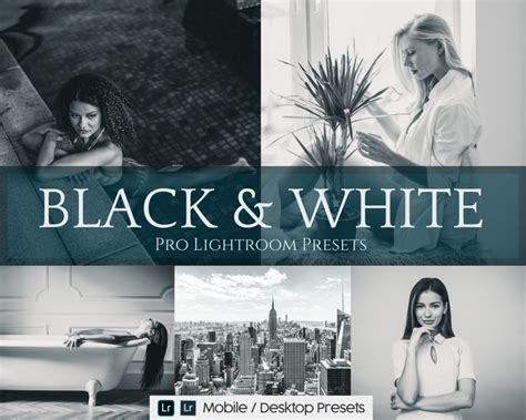 10 Black and White Presets for Lightroom - FilterGrade