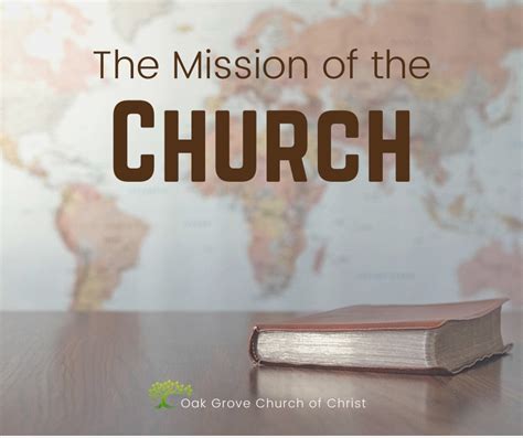 The Mission of the Church | Oak Grove Church of Christ