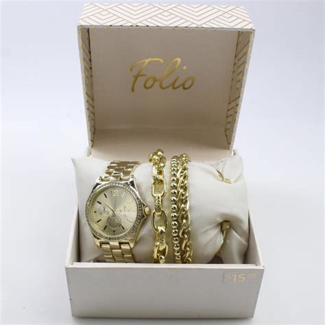 Folio Mixed Jewelry And Watch, 5 Pieces | Property Room