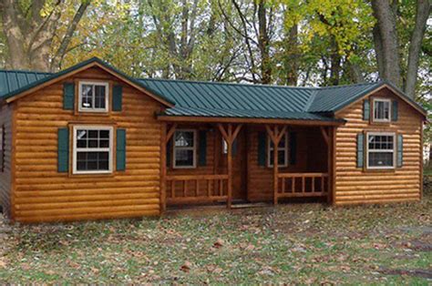 cabins cottages for sale: Amish Cabins: This Log Cabin Kit Can Be Yours For ... | Modular log ...