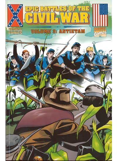 Epic Battles of the Civil War: Antietam Comic Book - American Civil War ...