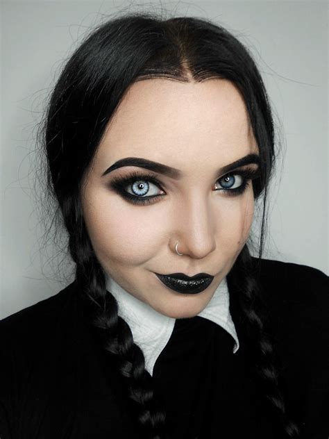 Me as Wednesday Addams. Why? Because we share foreheads. That's why ...