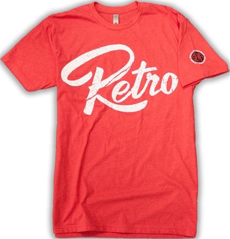 Official Retro Logo T-Shirt - Red – Retro Manufacturing