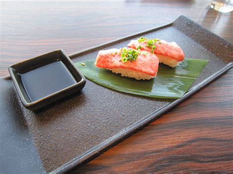 Tokyo Life • Japanese Raw Beef Sushi = delicious