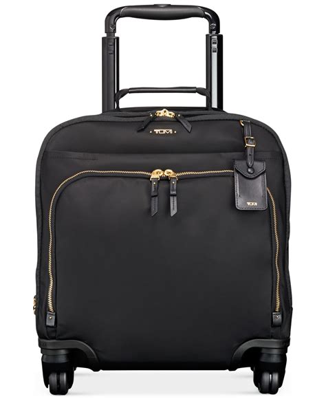 Tumi Voyageur Oslo Four Wheel Compact Carry-on Suitcase in Black for ...