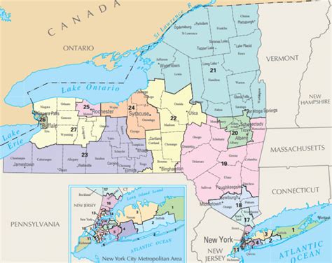 NY House Districts Map