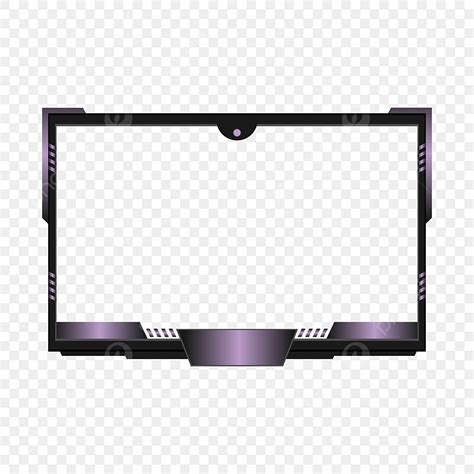 Twitch Overlay Vector PNG Images, Purple Twitch Live Streaming Overlay, Live, Streaming, Overlay ...