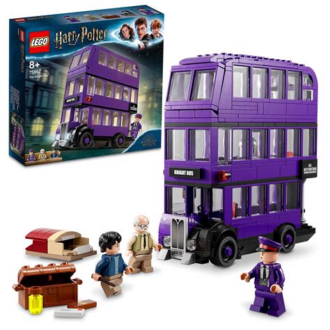 Buy LEGO 75957 Harry Potter Knight Bus Toy, Triple-decker Collectable ...