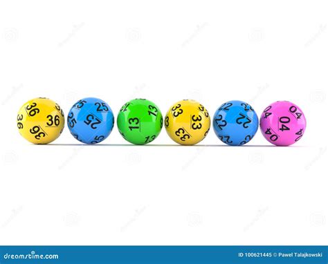 Lottery balls stock illustration. Illustration of game - 100621445