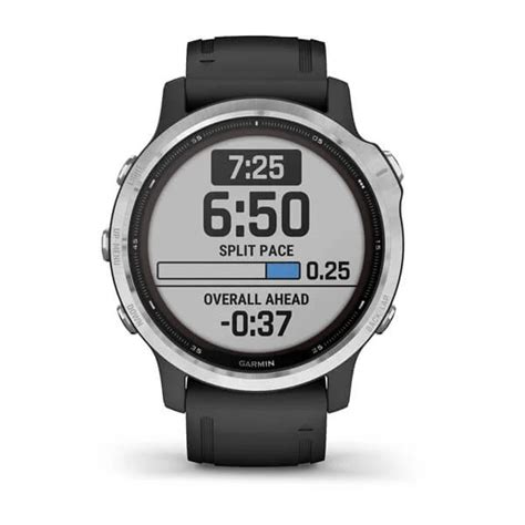 Garmin fenix 6S Solar - Silver/Black Band | Ireland | mySatNav