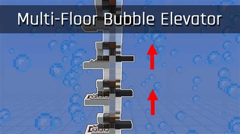 Minecraft Multi Floor Water Elevator | Floor Roma