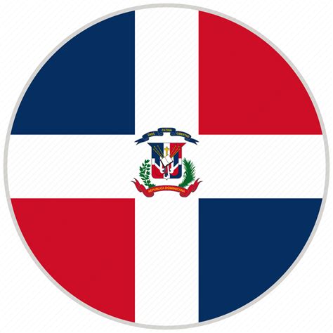 Circular, country, dominican republic, flag, national, national flag, rounded icon - Download on ...