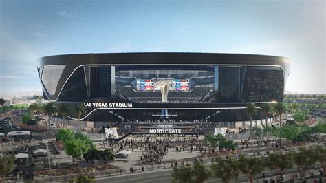 Las Vegas Stadium rendering - Football Stadium Digest