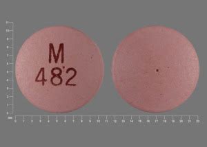 M 482 Pill Pink Round 10mm - Pill Identifier