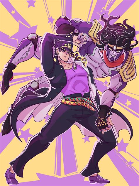 Stands holding their User’s hand, Stardust Crusaders Edition Part 1: The Heroes | Jojo bizzare ...