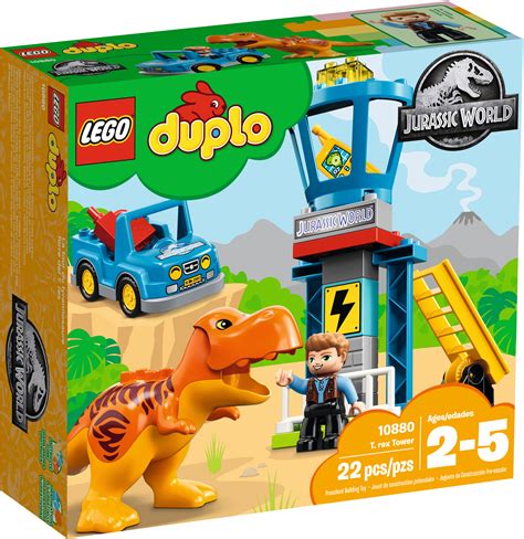 10880 LEGO Duplo Jurassic World T Rex Tower Box Front - The Brothers ...