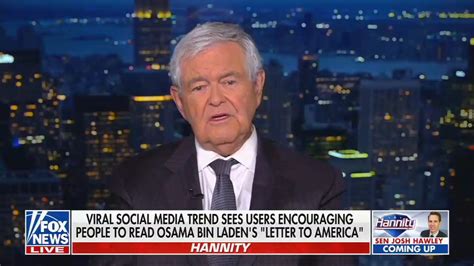 Fox News' Newt Gingrich says Democrats want to "drown America with ...