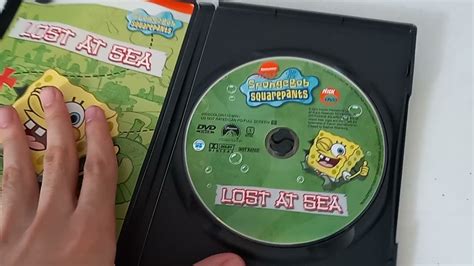 SpongeBob SquarePants Lost At Sea 2003 DVD Overview - YouTube