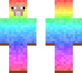 rainbow sheep | Minecraft Skin