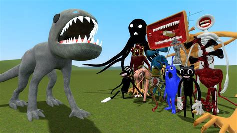 BEHEMOTH vs TREVOR HENDERSON CREATURES In Garry's Mod! - YouTube