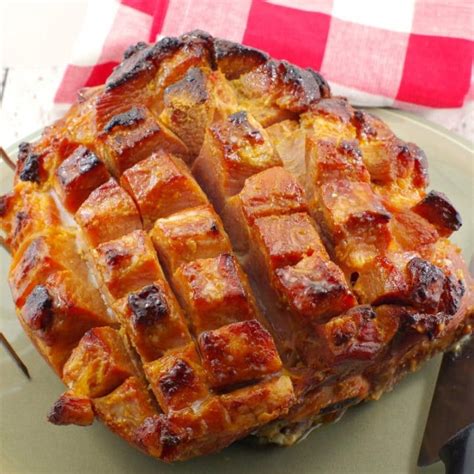 Picnic Ham with Glaze | Easter Ham - Food Meanderings