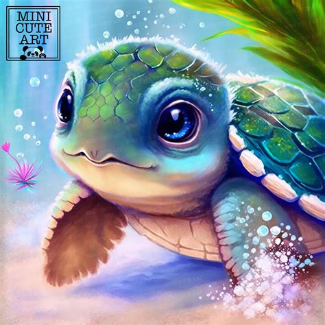 Cute Baby Turtles Wallpaper