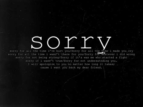 Im Sorry I Made A Mistake Quotes. QuotesGram