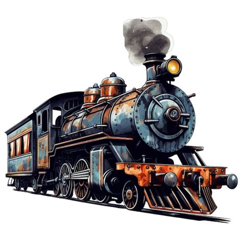 Vintage Train Tickets Clipart